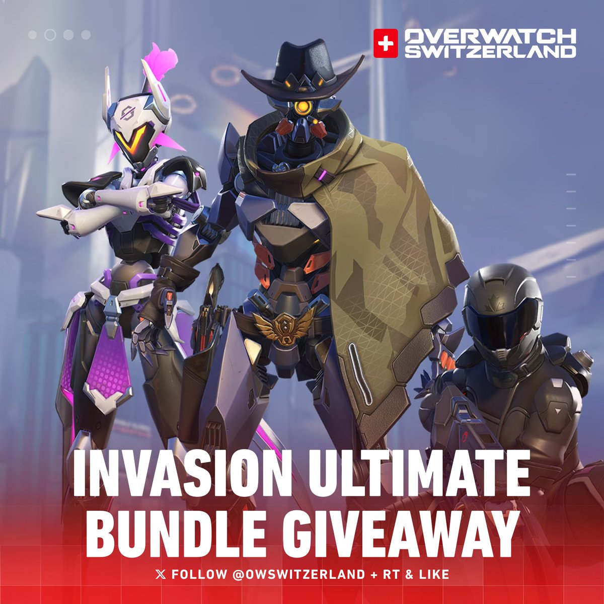 OWSwitzerland's tweet image. 💥 Invasion Ultimate Bundle GIVEAWAY 💥

How To Enter:
👥 Follow @OWSwitzerland
🔁 Retweet + Like this post

📌 Ends August 18