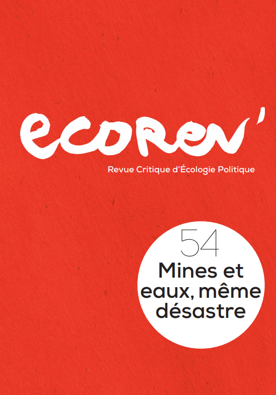 RevueEcoRev's tweet photo. En montrant le lien fonctionnel entre les activités extractives et les mésusages des eaux, ce numéro veut faire prendre conscience des dégâts environnementaux et sociaux dramatiques que produit en amont un mode de production finalement au strict service du capital. https://t.co/v9bPJmAYNU