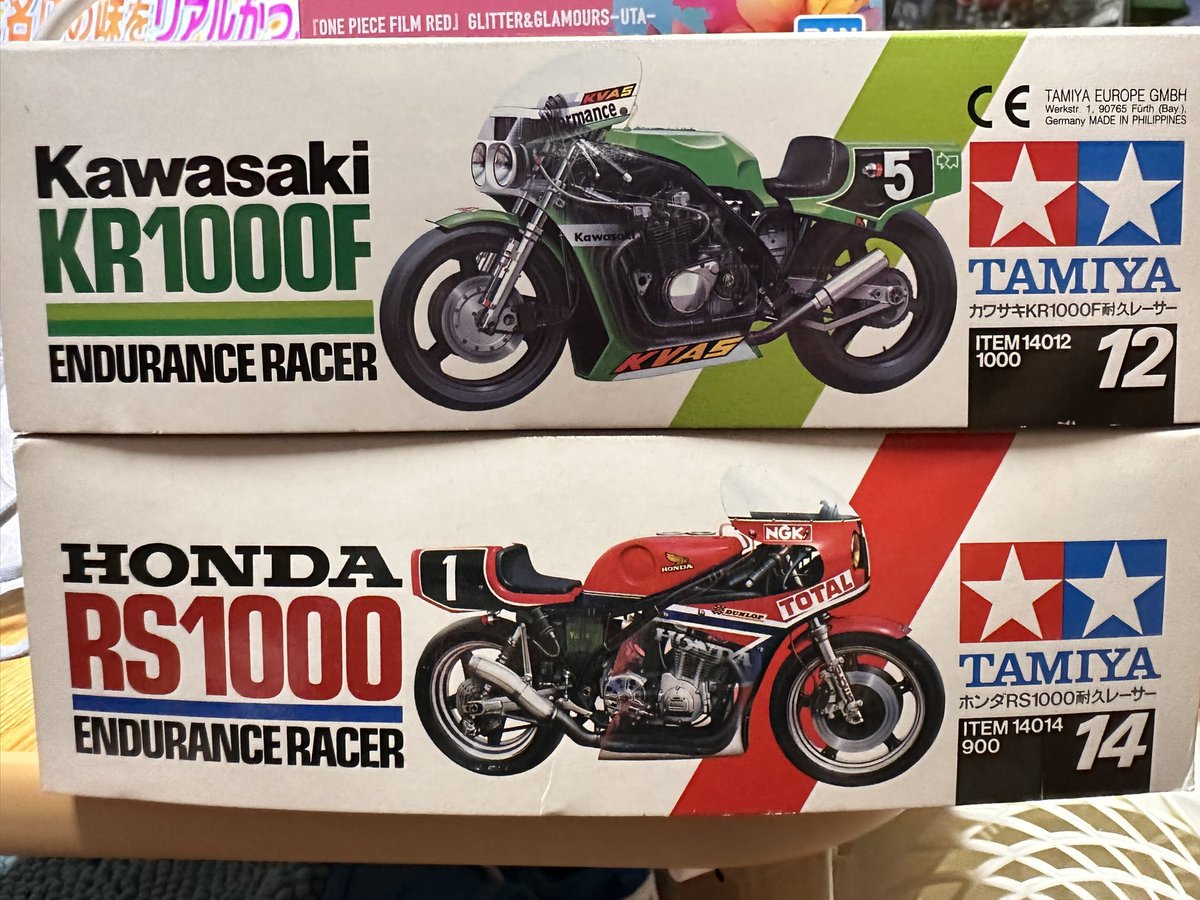 yu39rocket's tweet image. HONDA 🆚 KAWASAKI 

#RS1000
#KR1000F