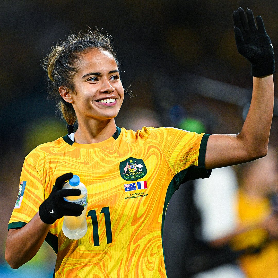 HOW GOOD WAS MARY FOWLER TONIGHT?! 🔥

Australia's wonderkid is bossing the World Cup at 20 years old.

What a talent.

📰: bit.ly/45m4VjW 

#FIFAWWC #DubAtTheCup #Matildas #AUSFRA