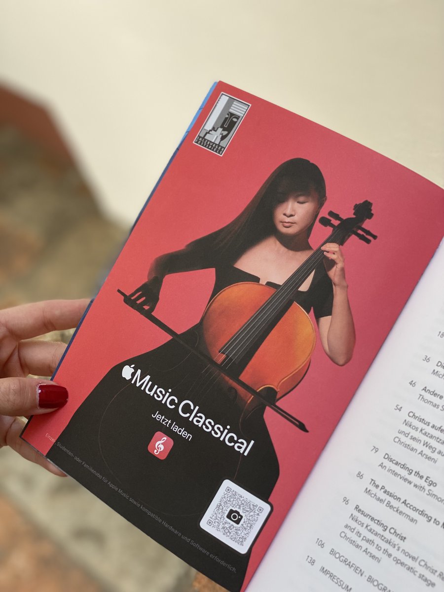 Classical masterpieces meet digital innovation: The Salzburg Festival collaborates with Apple Music Classical. Enjoy over 100 years of music history come to life - now available on Apple Music Classical. For more information, click here: apple.co/3OjvAXK 📸 SF/MG