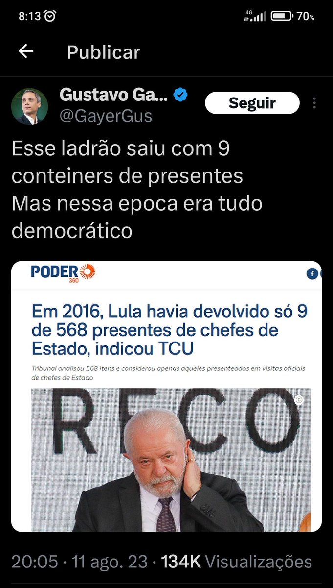 O relativismo do bolsonarista puxa saco é contagiante!
Trocando em miúdos, se um roubou, o seguinte está perdoado por roubar também e assim sucessivamente.
Essa gente não tem vergonha na cara maluco. 🤪