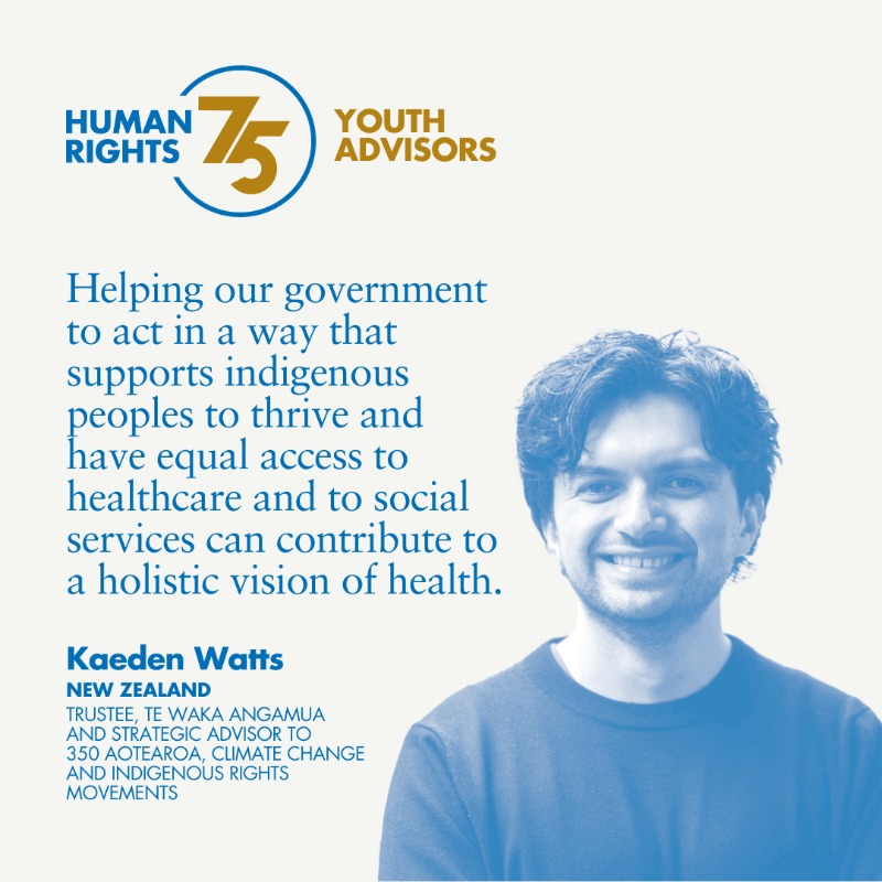 UNHumanRights's tweet photo. On #YouthDay, meet our inspiring #HumanRights75 Youth Advisory Group helping us shape the future of #humanrights!

@UN
#YouthLead