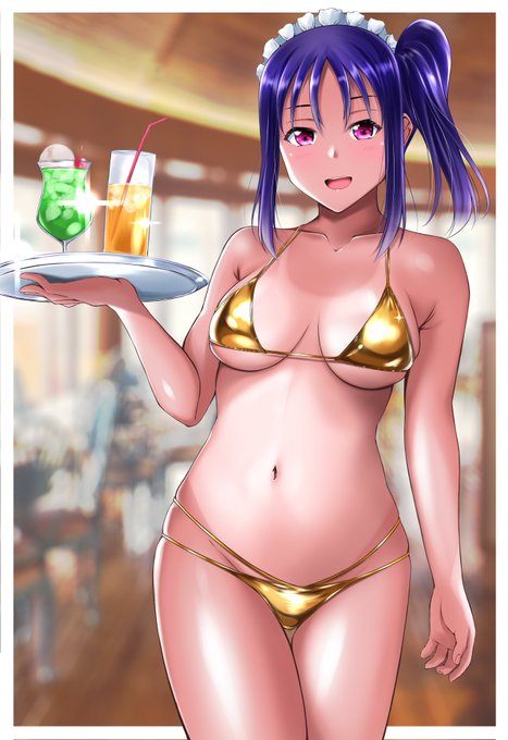 最近絵あげれてないですけど
夏真っ盛りなんで灼けたスクールアイドル貼ります。 