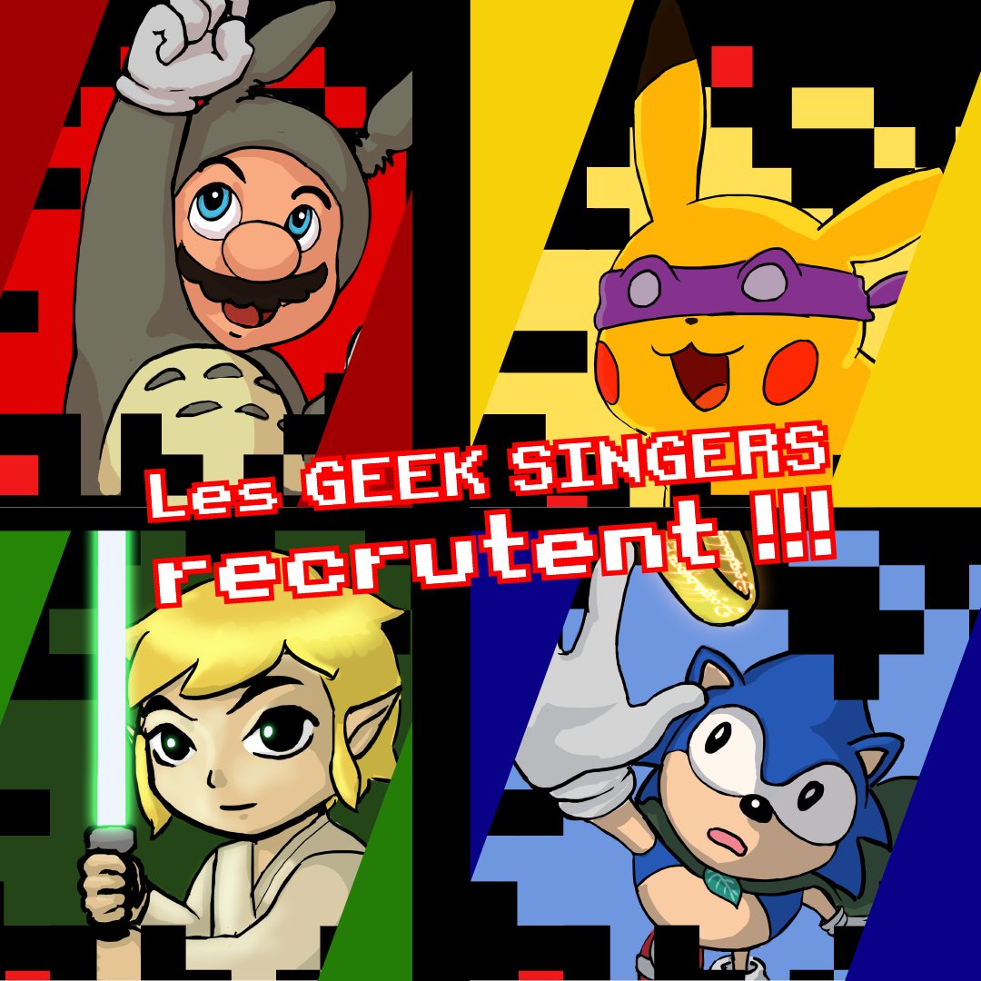 Bonjour à tous ! 🎵

Pendant qu'on se prélasse en vacances, nous pensons à notre reprise... Pour laquelle nous faisons appel à vous !

Vous aimez le chant et les jeux vidéos ? 
Alors rejoignez notre aventure !

Pour postuler aux auditions, c'est par ici :
forms.gle/LrpbH3dP7bM182…