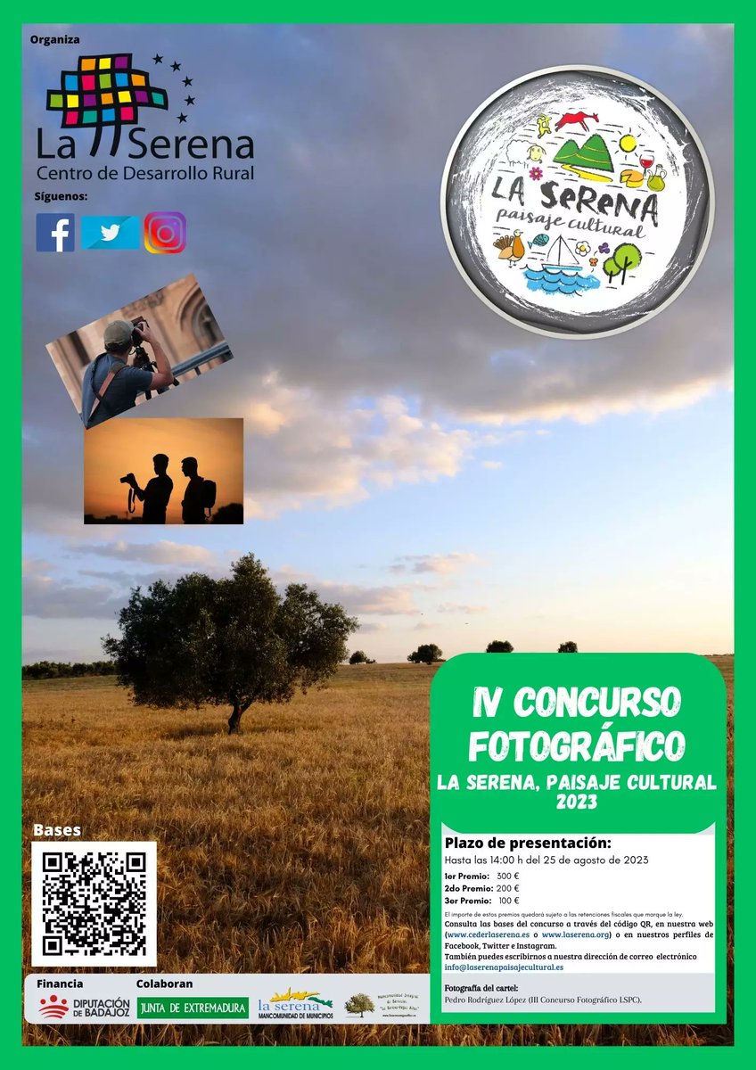 IV Concurso Fotográfico “La Serena, Paisaje Cultural” nuestracomarca.com/comarca/14731-…“la-serena,-paisaje-cultural”.html