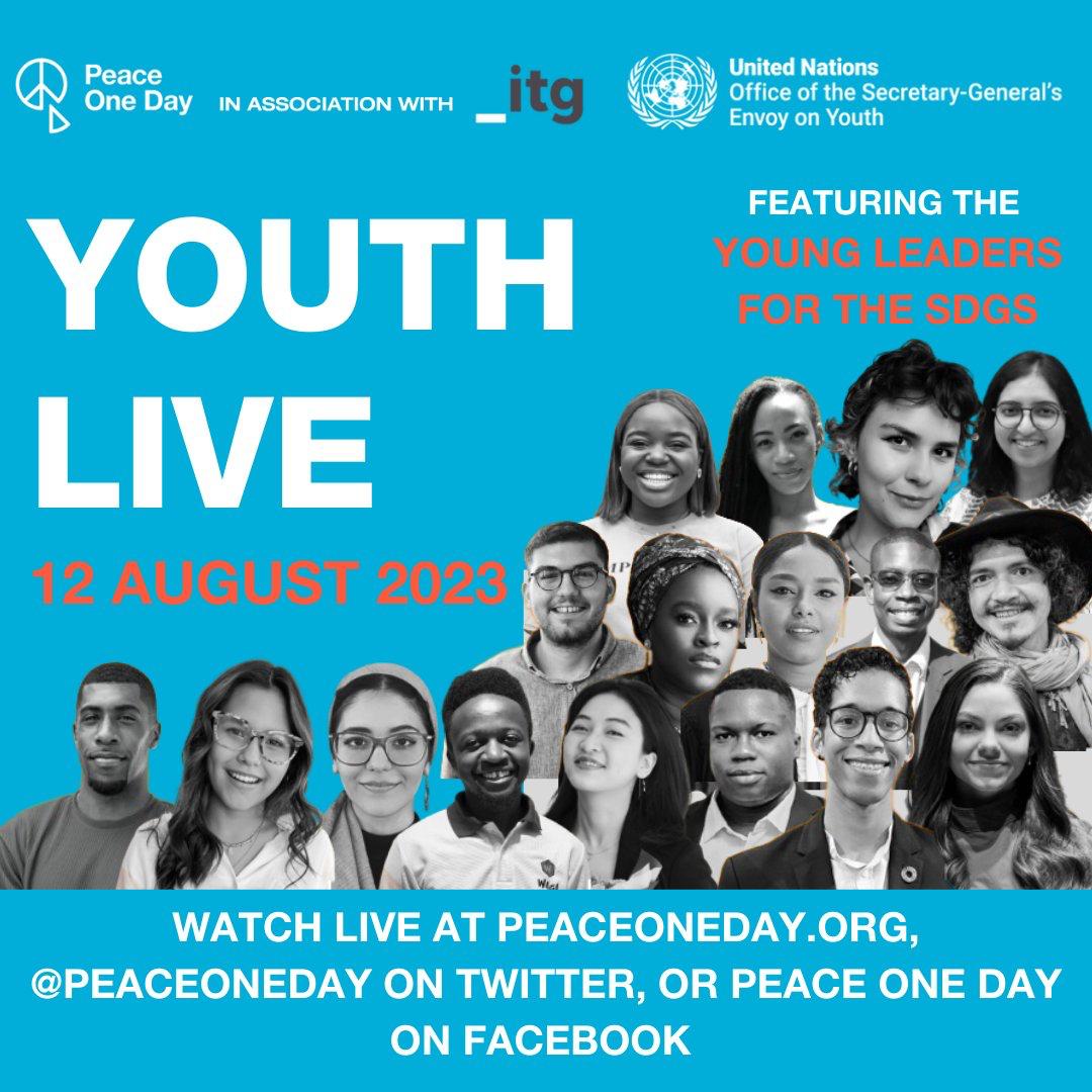 Bread Birmingham (@breadbirmingham) on Twitter photo Today is #InternationalYouthDay, and so Peace One Day are hosting Youth Live from 2:30pm today! 🕊
Tune in at peaceoneday.org or on their Facebook and Twitter pages <a href="/PeaceOneDay/">Peace One Day</a> ☮ Today is #InternationalYouthDay, and so Peace One Day are hosting Youth Live from 2:30pm today! 🕊
Tune in at peaceoneday.org or on their Facebook and Twitter pages <a href="/PeaceOneDay/">Peace One Day</a> ☮