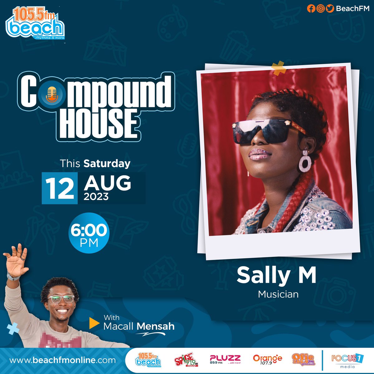 Macall_Mensah's tweet photo. When the dust settles, we get seated and bring the facts behind the various headlines from the world of Showbiz.
My guest today @sallymmusic is currently the most active secular female artist in the Western Region.
#SekondiTakoradisMusicLeader
#CompoundHouse
#themasterinterviewer https://t.co/Gh3yN4WeWH