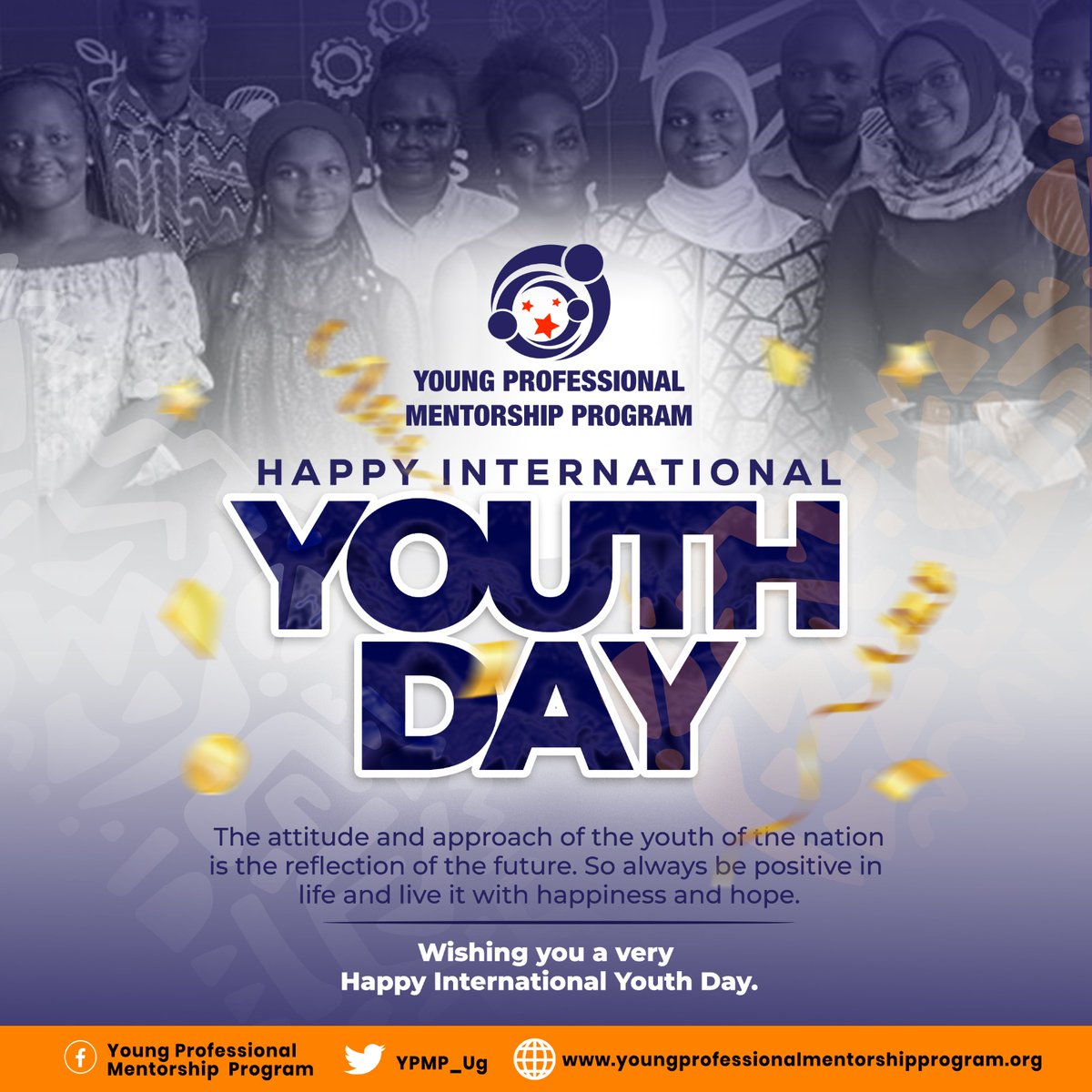 #HappyInternationalYouthDay To every youth in the world, may you fully realize your great potential and work towards fulfilling your purpose. @AmabelSanyuT @timo_ug @yiyafoundation @Charityagaba1 @charlotteajiko1 @MukisaPhiona3 @opotaAsiimwe @OpolotAkwang @derekbkd