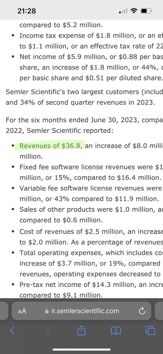 josh_scampton's tweet image. $smlr
Little typo on the 10q. Hopefully revs we’re a little more than just $40 😅🤞