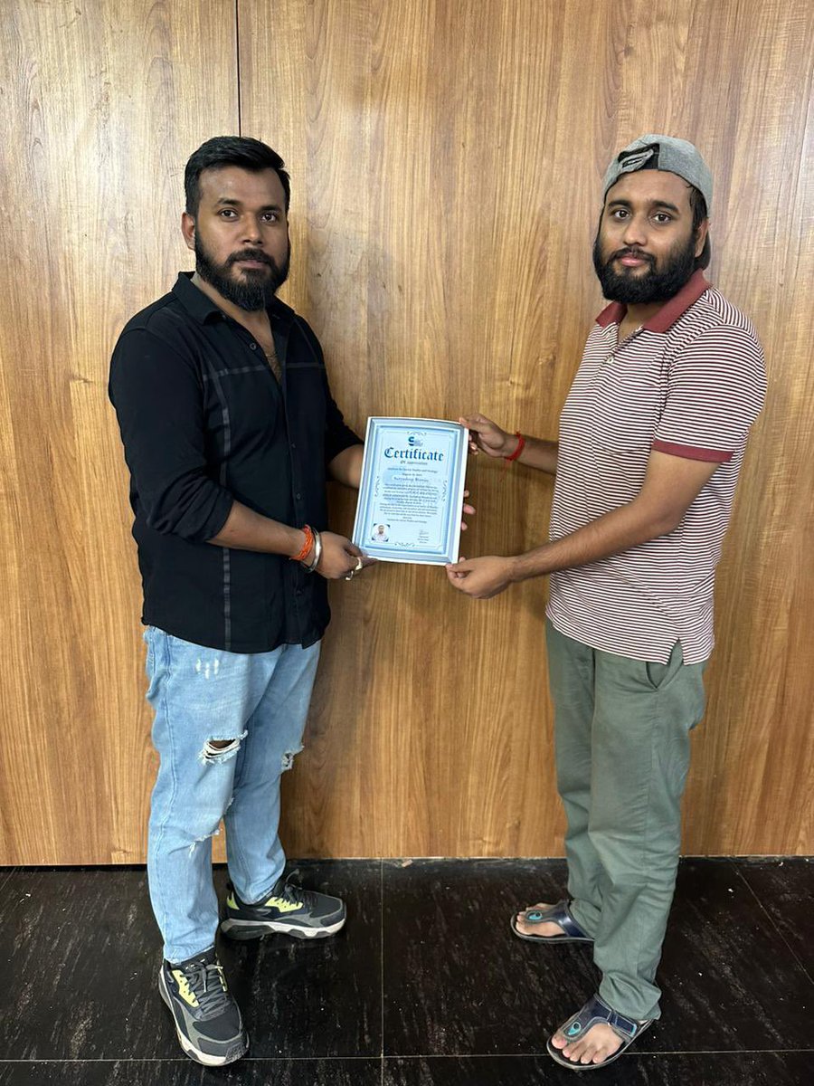 IFSSSOfficial's tweet photo. Our first set of College Intern!

Congratulations Interns  for successfully completing our politics course! We're delighted to see your dedication and hard work pay off. https://t.co/wwBSSL5Wki