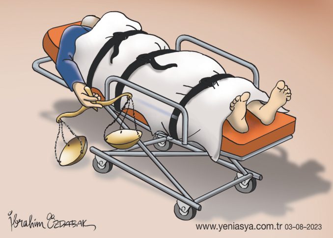 gergerlioglueng's tweet photo. In Turkey, pregnant and postpartum women have been persecuted, with thousands in prison. The state of emergency persists, claiming lives—73 last year and more this year. Adding to the tragedy, we see now a seriously bedridden prisoner. https://t.co/Hj3gMV0eMN