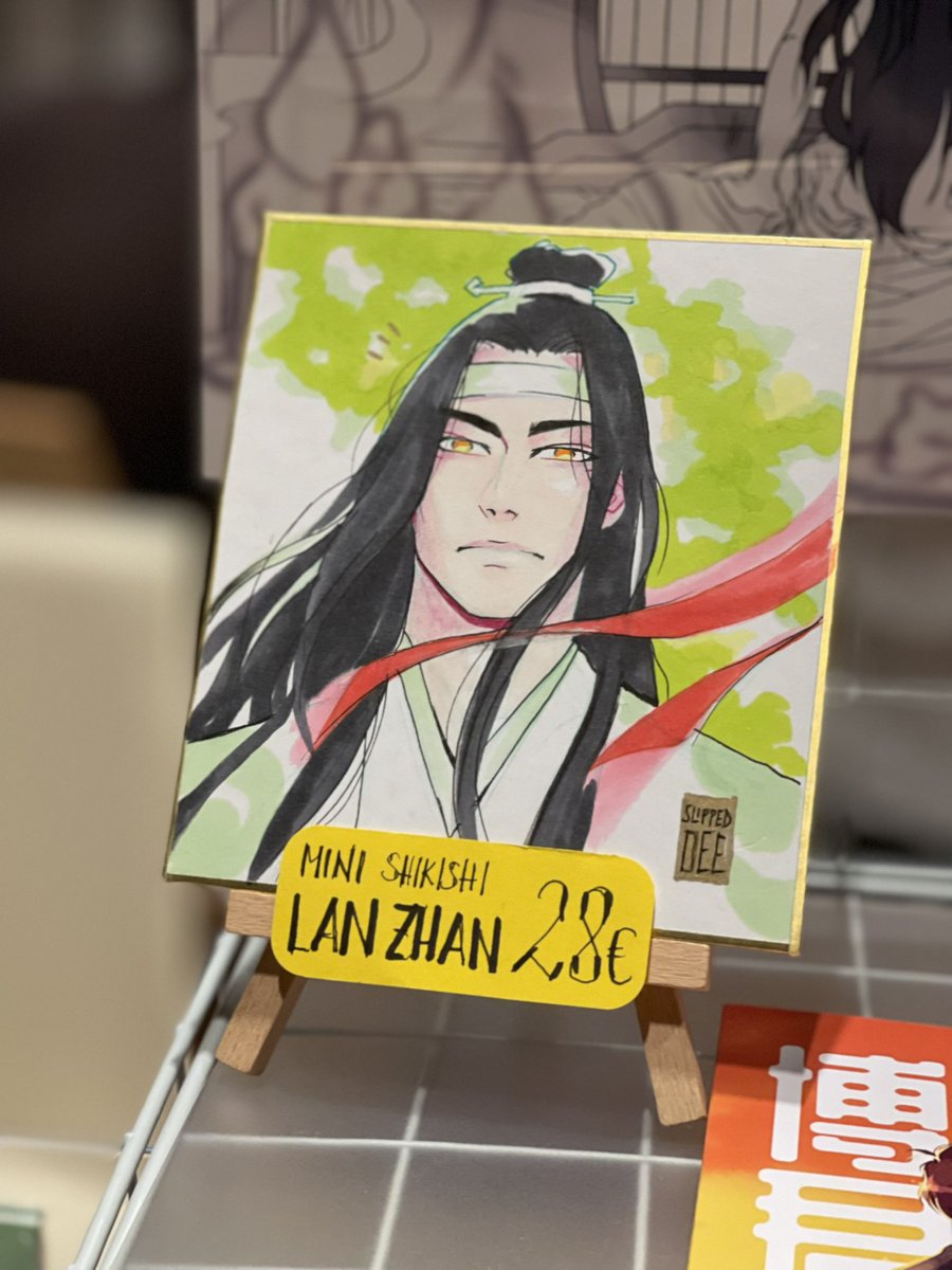 I have this Mini- Shikishi on sale this weekend. 😊 #aninite