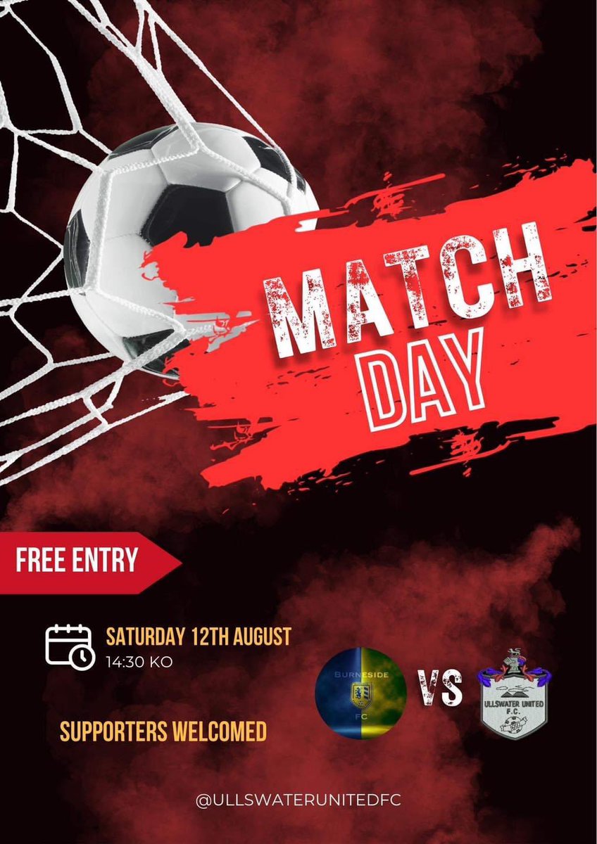 UllswaterUtd's tweet photo. It’s finally here. Season opening game day!
@ullswaterunitedfc kick off our season with an away trip to @BurnesideFC . The lads are raring to go and can’t wait to get the season underway!
#uufc #westmorlandleague #divisiontwo #grassroots #football https://t.co/Tw6zzvaE0D