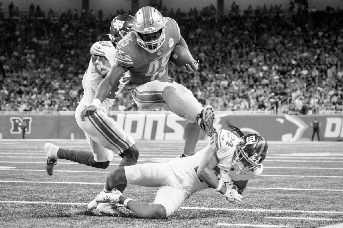 adjadewey's tweet photo. The Detroit Lions defeat the New York Giants 21-16 in their preseason opener at Ford Field in Detroit, MI on August 11, 2023. https://t.co/gRkOjUK7V2