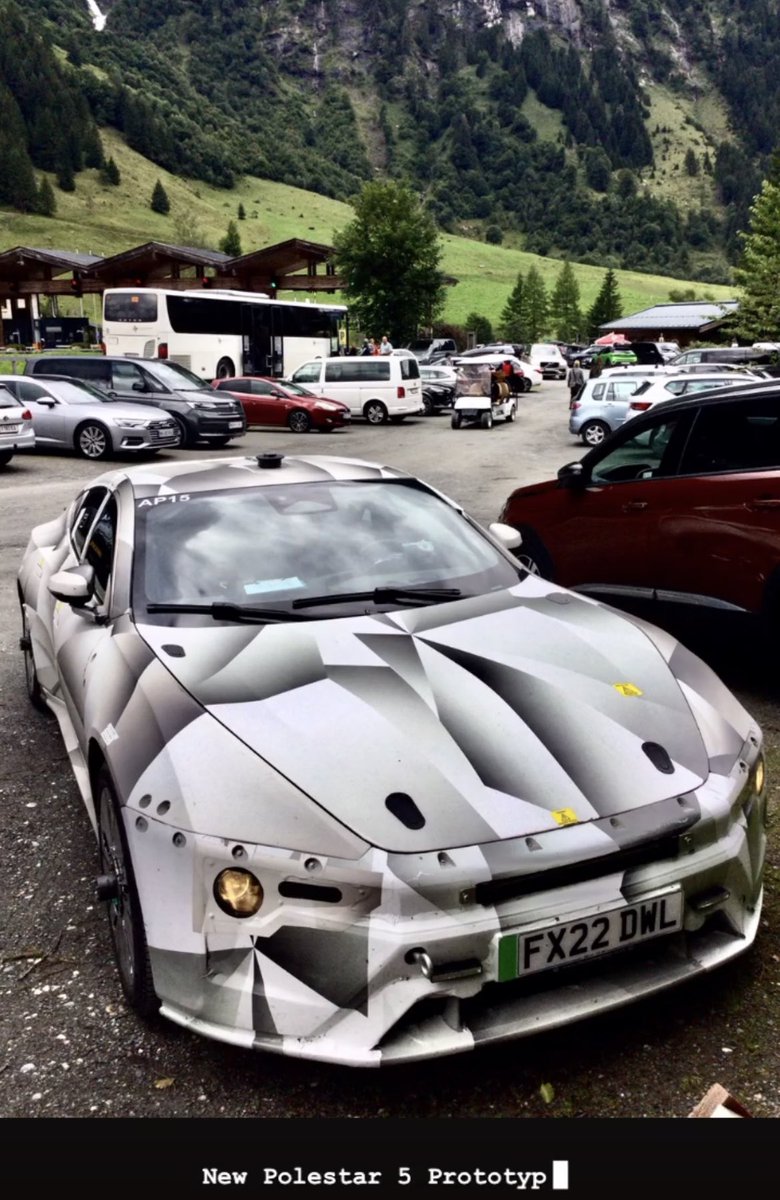 electricfelix's tweet image. Stephan Barral (IG) spotted the Polestar 5 prototype

⚡️⚡️⚡️

What do you think?
#braketest 
#polestar5
#spotted