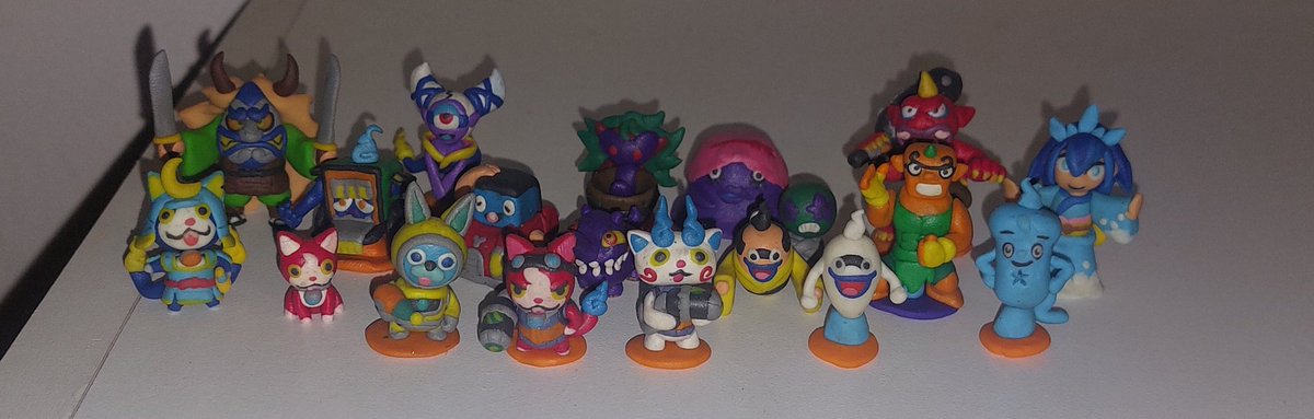 EnriqueDocument's tweet photo. #yokaiwatch #妖怪ウォッチ #jibanyan #komasan #usapyon #whisper #shogunyan #blizzaria #level5 https://t.co/5HsO6cIS0I
