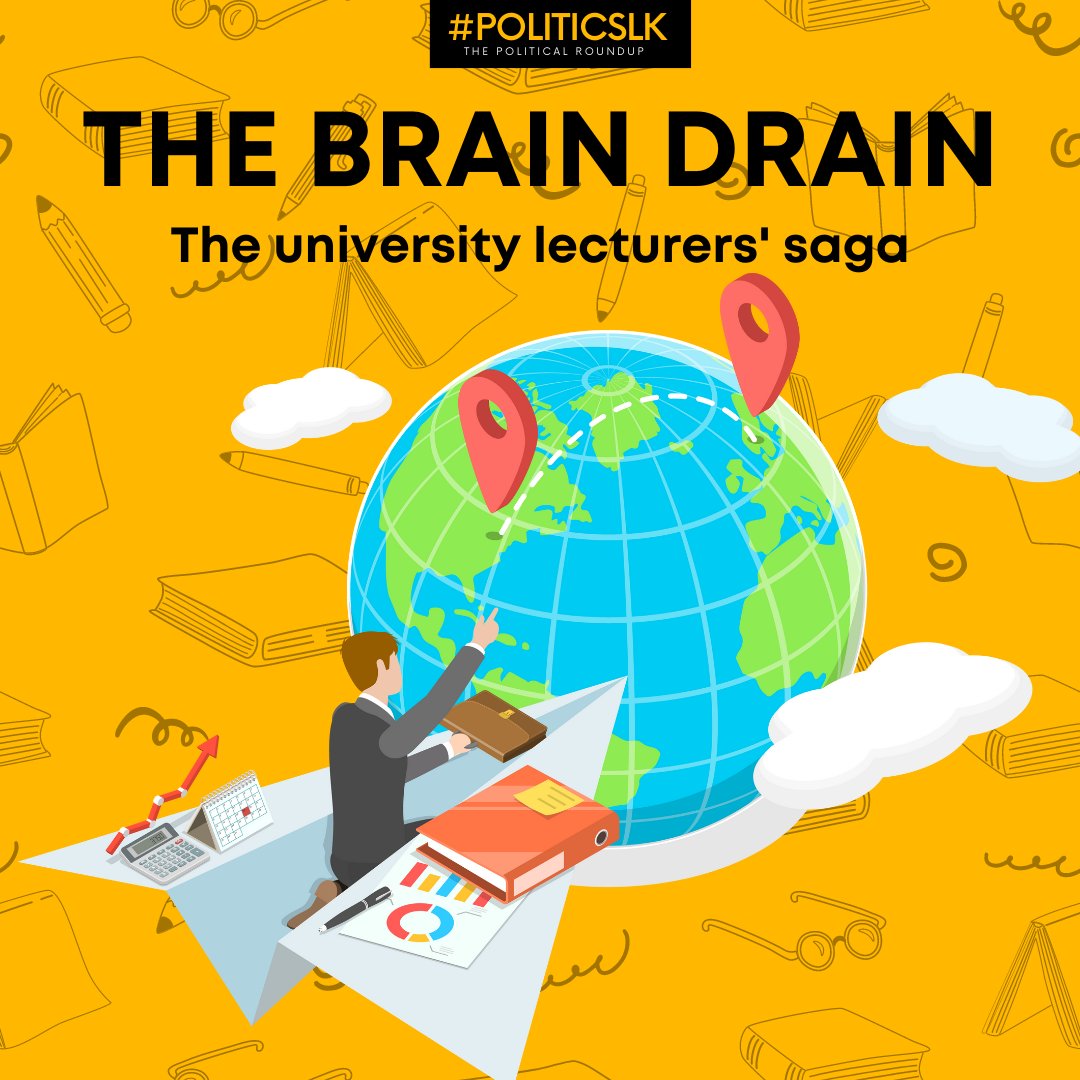 🚨A very alarming situation is brewing for Sri Lanka’s University Education System. Take a read. 

#Srilanka #SrilankaEducation #Universityeducationsystem  #SrilankaCrisis #Braindrain