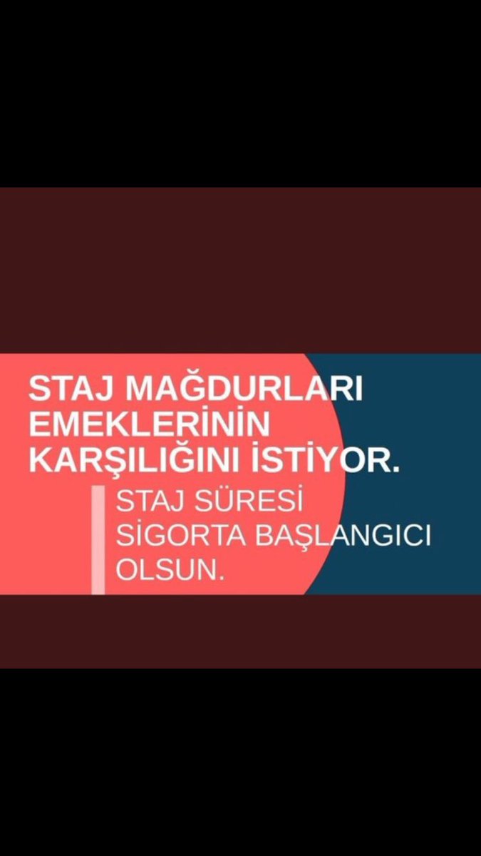 bedelsiz_ruhlar's tweet photo. STAJYERLER ve ÇIRAKLAR OLARAK‼️
HAKKIMIZ OLANIN VERİLMESİNİ ve BU MAĞDURİYETİN GİDERİLMESİNİ BEKLİYORUZ‼️
@RTErdogan
@isikhanvedat
@dbdevletbahceli
@ErbakanFatih
@avabdullahguler
@akbasogluemin
@erkanakcay45
@MKalayci42
@saffetsancakli
Sesimizi Duyun
#StajÇırakTBMMdenYasaBekliyor https://t.co/WCxFI68REC
