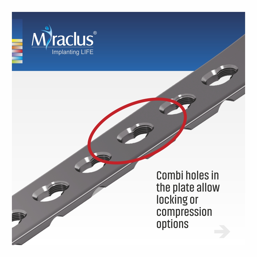 MiraclusOrtho's tweet image. The ingenious ASLP tibia plate implants comes with several benefits and aids in faster recovery of the shin bone.
Visit the below link for more information : 

miraclus.com/trauma/proxima…

#proximaltibia #miraclus #orthoimplants #orthopaedicsurgeon #india #surgicalimplants