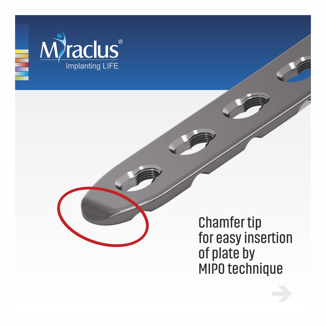 MiraclusOrtho's tweet image. The ingenious ASLP tibia plate implants comes with several benefits and aids in faster recovery of the shin bone.
Visit the below link for more information : 

miraclus.com/trauma/proxima…

#proximaltibia #miraclus #orthoimplants #orthopaedicsurgeon #india #surgicalimplants