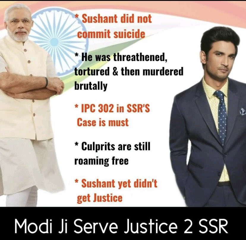 manjubapodra4's tweet photo. Such A Shame on Indian law @CBIHeadquarters @narcoticsbureau @dir_ed people demand for justice for our Sushant and you all are doing injustice by acting on Munge Benre.

Sushant Bollywood Nemesis

#BoycottBollywoodCompletely 

@Copsview @rashtrapatibhvn https://t.co/OHmVA96Olj