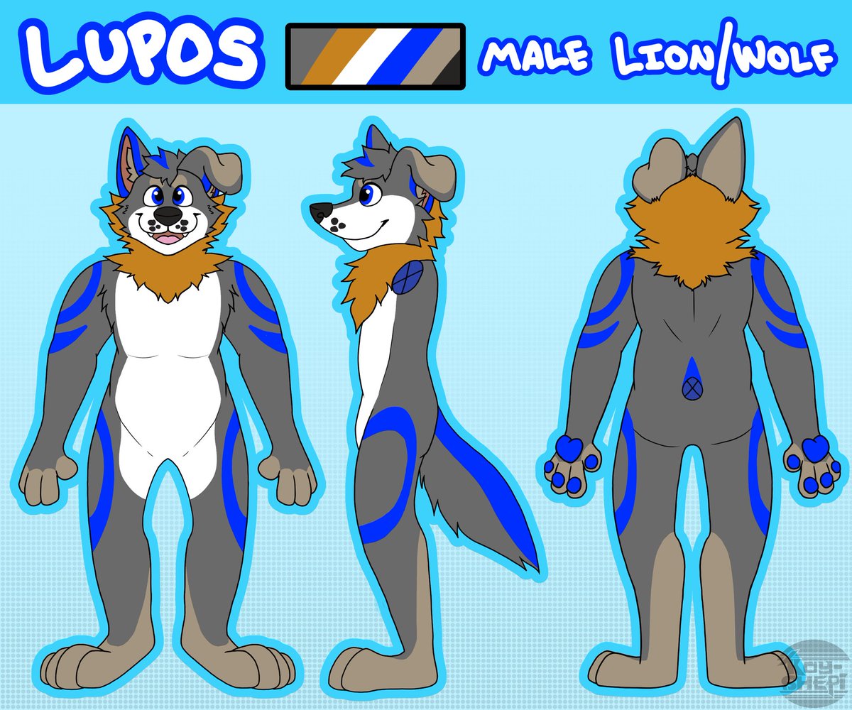 Lup0s's tweet photo. My first ref sheet 🐺
What do u think?

Thank u so much @Koyshepi 🙏🏼 https://t.co/caOE9PcNCG