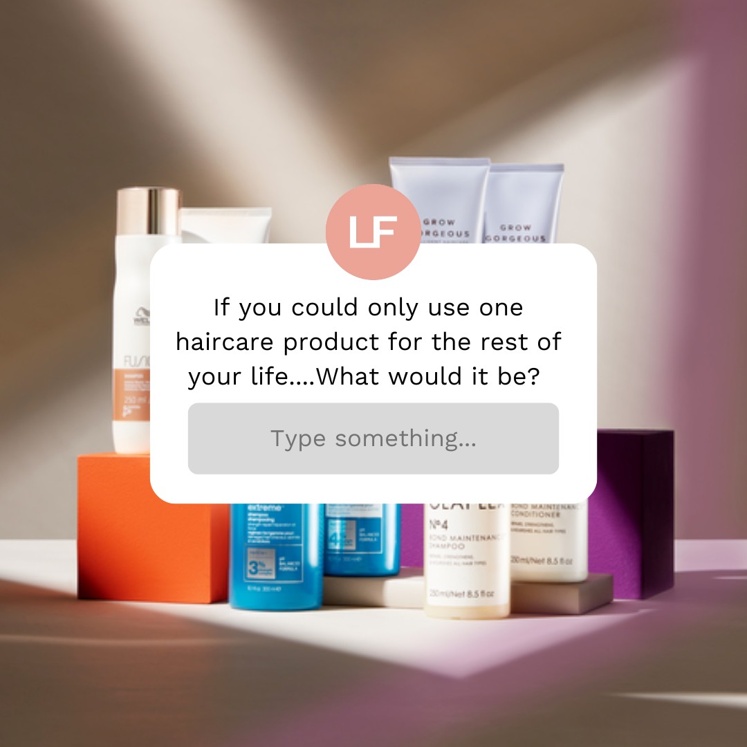 3...2...1 GO 

Drop down below your holy grail haircare product 😍