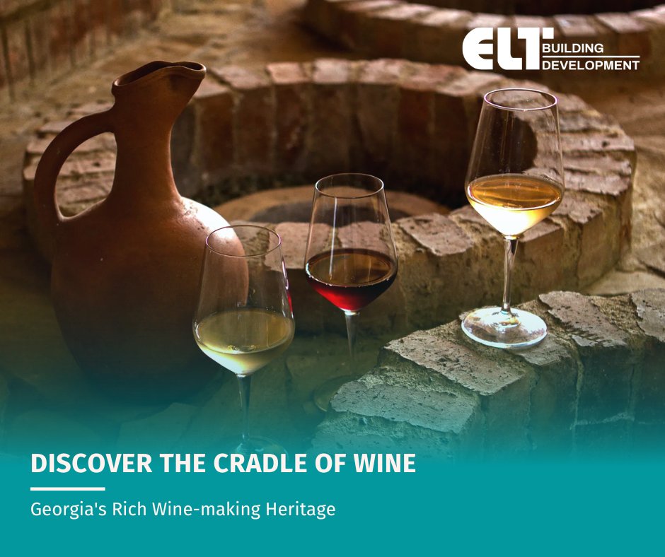 EltBuildingdv's tweet photo. 🇬🇪Georgians take immense pride in their historic #winemaking culture. 

Amid a revival of traditional methods, the qvevri—an earthenware vessel employed for wine storage and aging for millennia—has evolved into the unofficial emblem of the nation. https://t.co/JhMfT3OCln
