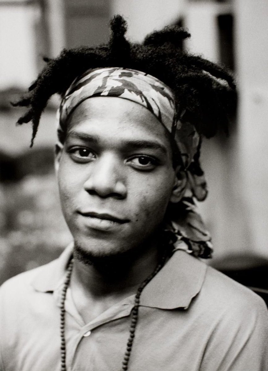 MoorInformation's tweet photo. August 12, 1988 — Graffiti artist turned painter Jean-Michel Basquiat passed away. https://t.co/3sGLcwgenT