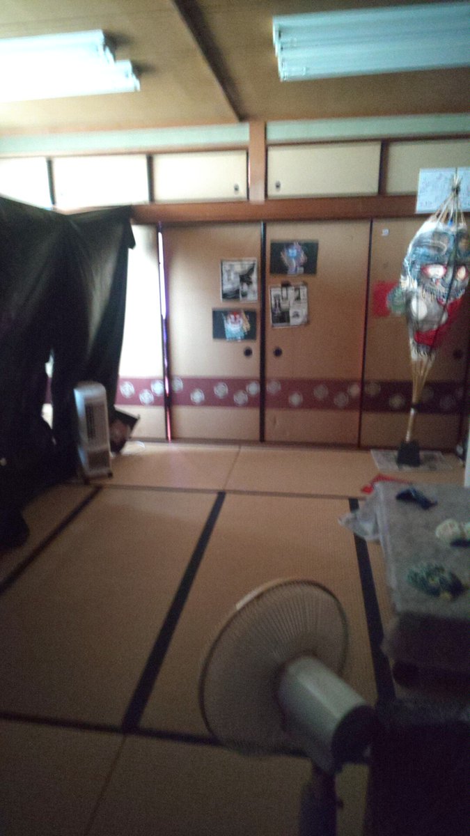 Theateruru's tweet photo. 今日のろーじの森のおばけやしき。なかなかいい体験です。 https://t.co/fYGqCjgCdE