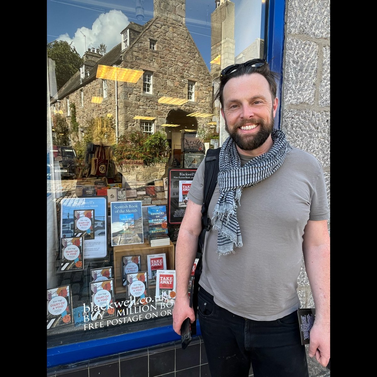 PaulDalgarno's tweet photo. I returned to my old uni to look around and discovered I’m Scottish book of the month in the campus bookshop … that’s amore

@BlackwellsAbdn @PolygonBooks @aberdeenuni https://t.co/8HOEZozPJa