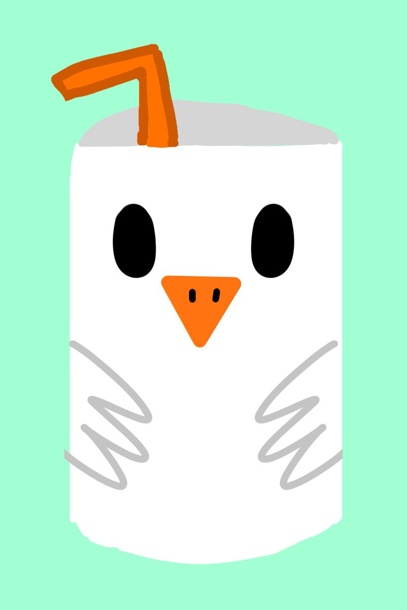 Barebald11's tweet photo. goose cup. #digitalartwork #art https://t.co/yTVuHWddAb
