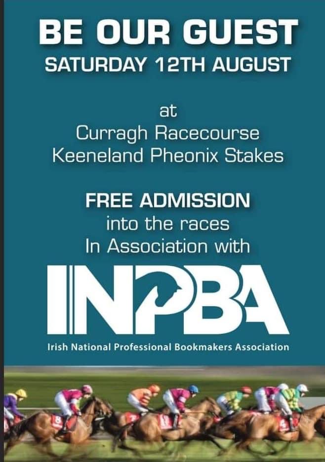Today sees FREE ADMISSION @curraghrace sponsored by the On-Course Bookmakers! I hope you can head along and avail of the free day out! @RacingPost @irishracing @ExaminerSport @RTEracing @RacingTV @HRIRacing @kevinblake2011 @chamberlinsport @jane_mangan 

racingpost.com/news/ireland/w…