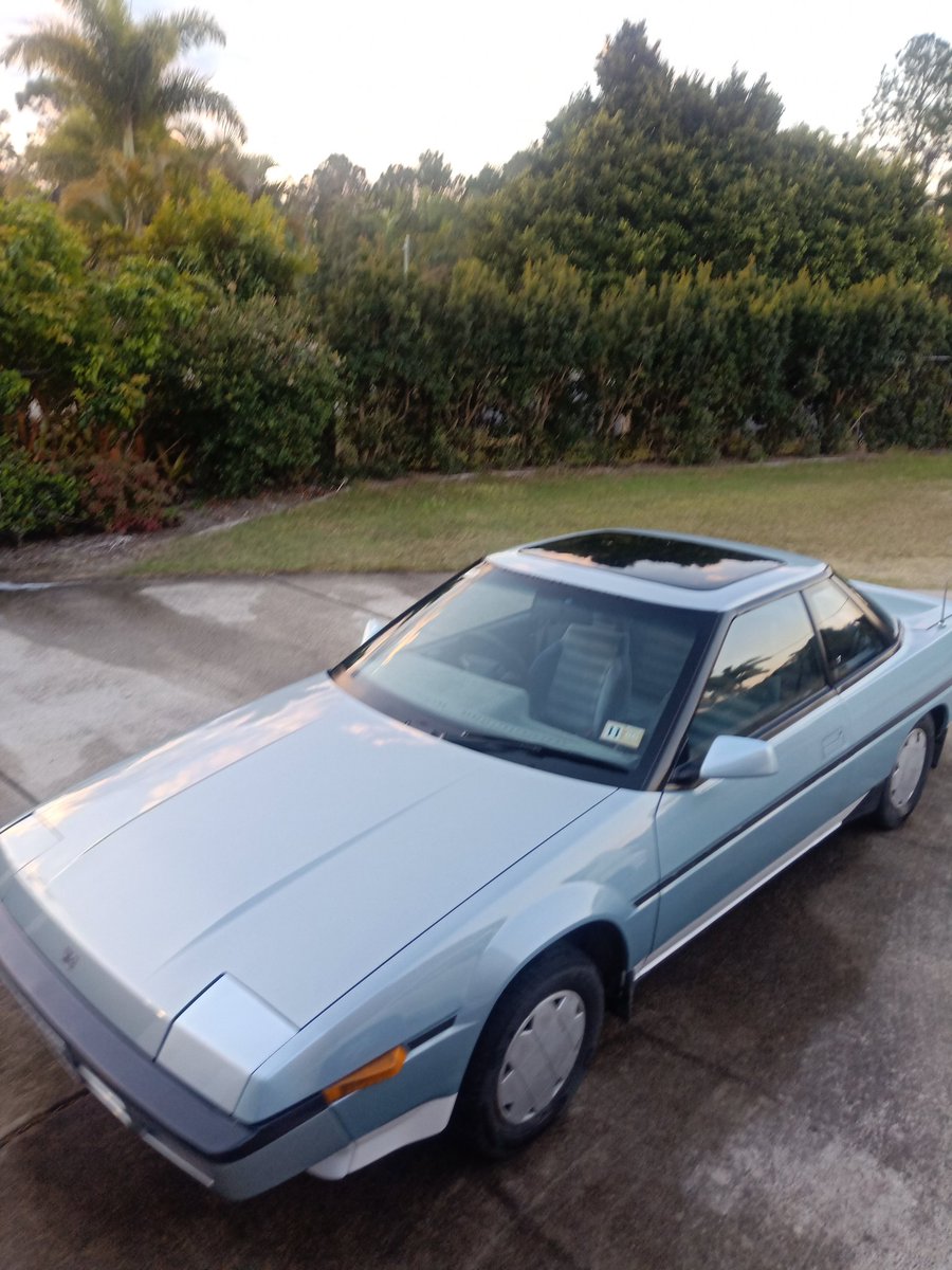 Classic_Clunker's tweet image. The #SubaruXT #Vortex all washed for #Samford Cars and Coffee tomorrow #Subaru #Alcyone #retro #80s #RAD #CarsandCoffee #Cars
