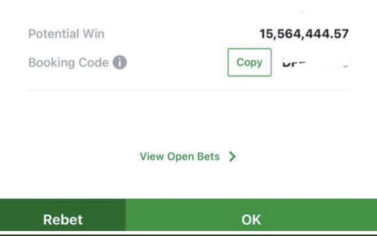 Kingsolomon_Jnr's tweet image. 100 wins 15M on Sportybet 2days Football starting from today and end On SUNDAY 100k Odds

Games are well analyzed Stake With 100Naira and Relax.. 

I spent over 5hrs analyzing this game 🙏🤲

JOIN HERE👇👇 👇
t.me/+zbCg3WT45mxlZ…


COPY THE BOOKING CODE