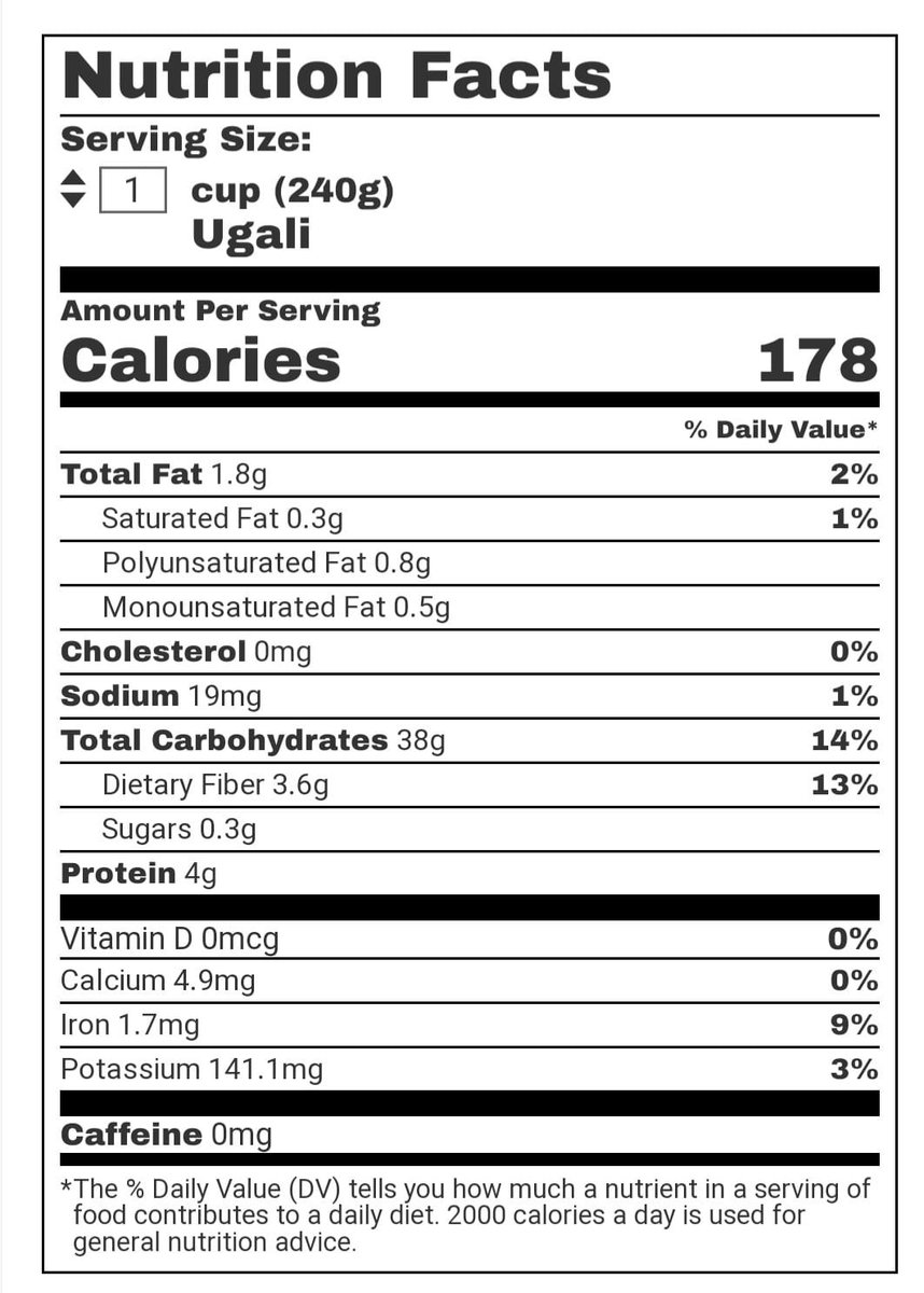 kenya_mchuzi's tweet image. Why do our African countries keep insisting on Maize meal as a staple! Ugali/pap/Nshima/Mieliepap/Sima is slave food with almost no nutritional value. Alternatives sorghum,millet and more were our original healthier starches. #DeProgramme #DeColonise #FoodSovereign
