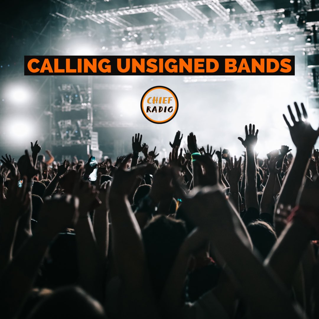 Calling all unsigned or independent bands or artists Send your music in MP3 format to us for free AirPlay consideration. We listen to all tracks & actively promote & feature your music In live & recorded shows All we ask is you follow us on social media. Kerry@chiefradio.com