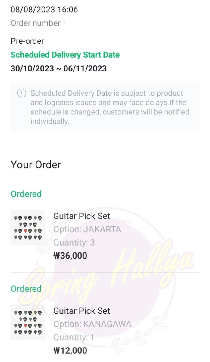 SpringHallyu's tweet photo. Proof order Guitar Pick

#prooforderspringhallyu https://t.co/wTa5Zb1RcU