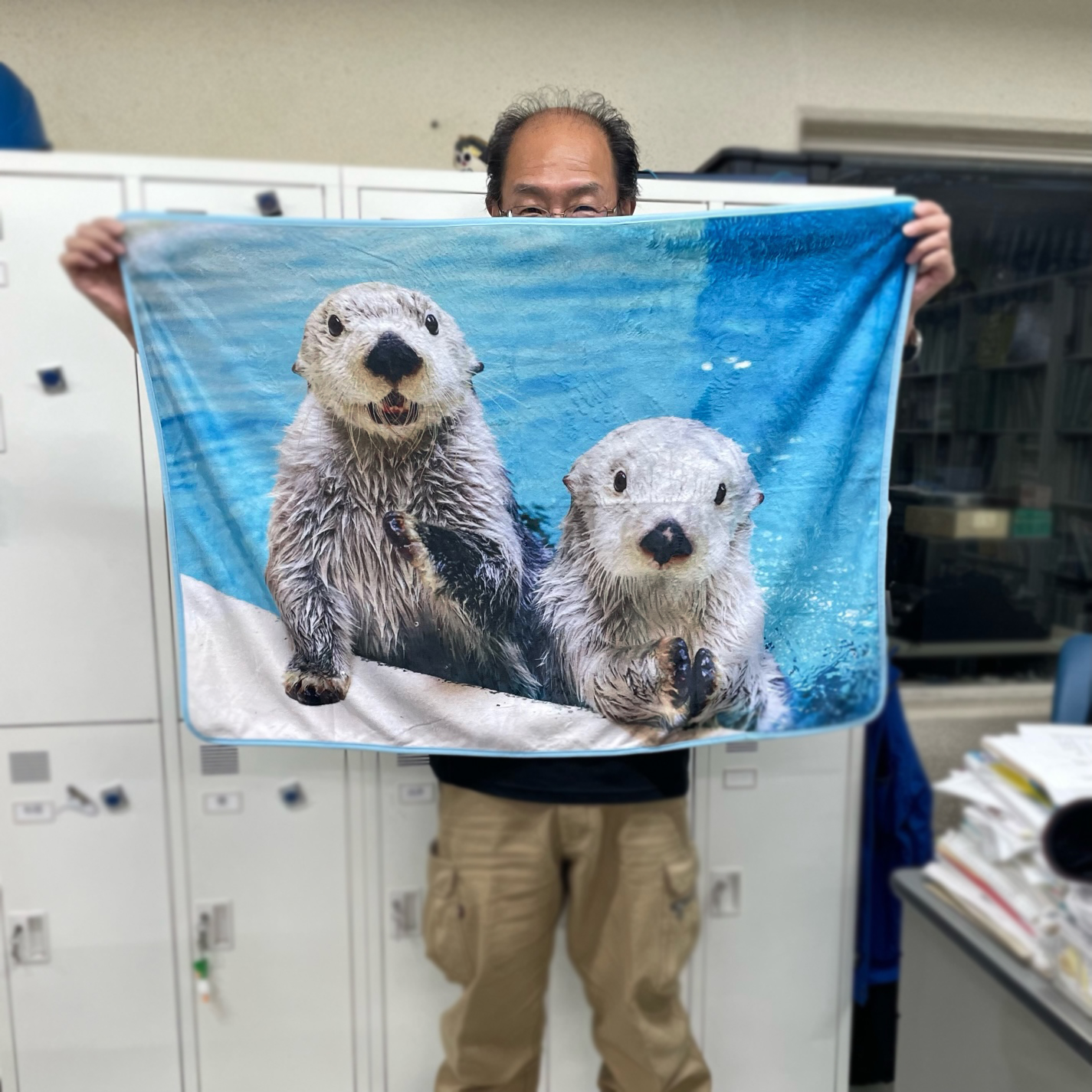 鳥羽水族館　ラッコ飼育40周年　本\u0026ブランケット　メイ　キラ　メモリアルセット