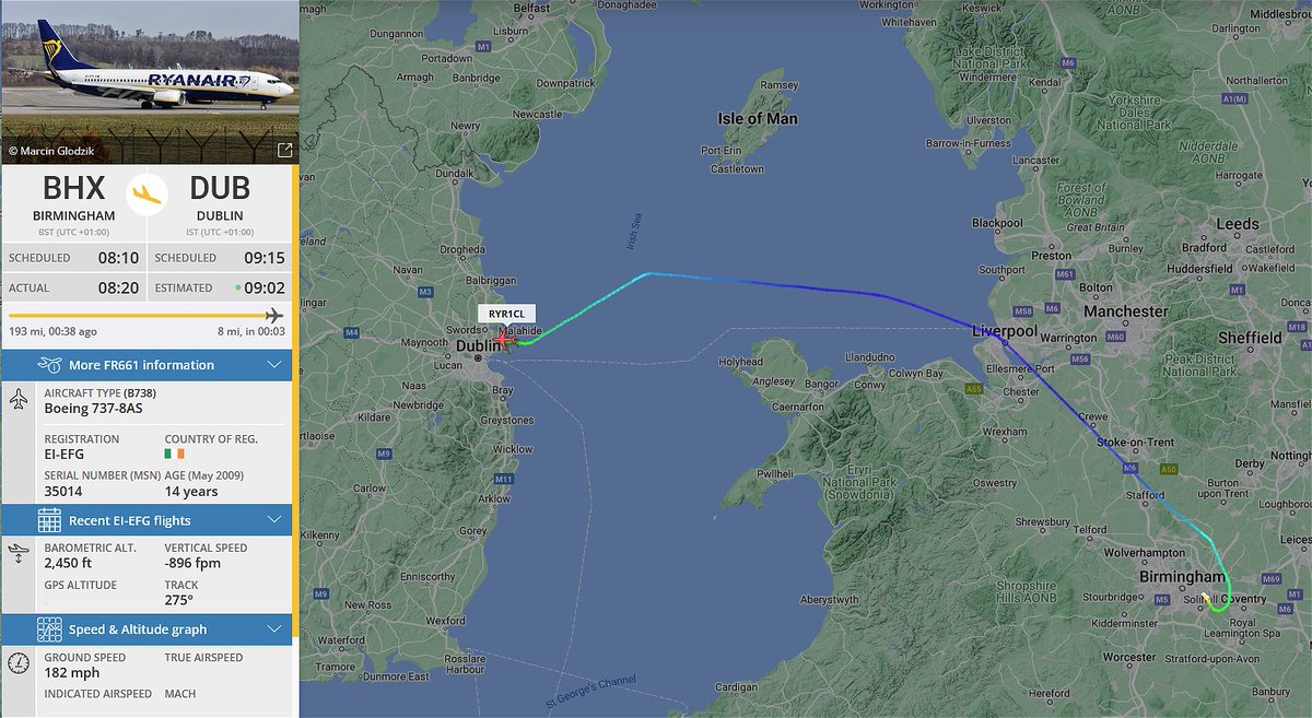 Michaelkelly707's tweet photo. There goes Kevin ... @EconomyBeyond about to land @DublinAirport
#flightstalking https://t.co/BuUum7b6Xz