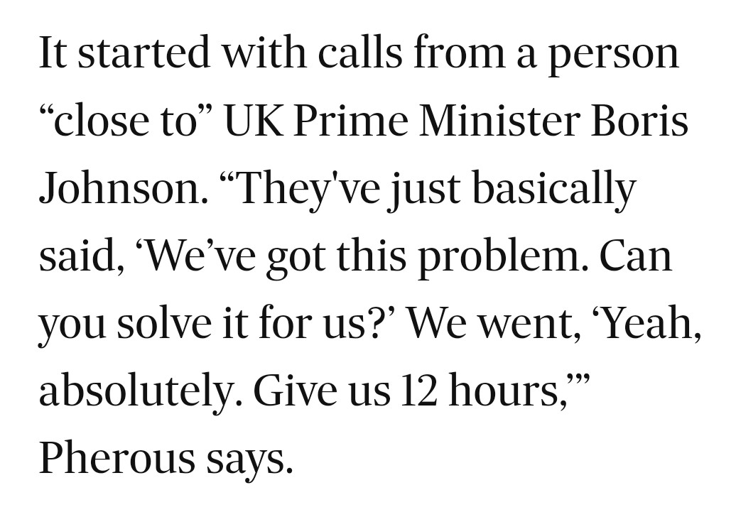 How did Australian travel firm Corporate Travel Management - whose lastest disaster at our expense is the £1.6bn disease ridden barge - get its first no bid Government contract? 

Here's its Chief Executive, Jamie Pherous:

(Nothing remotely wrong here.)
