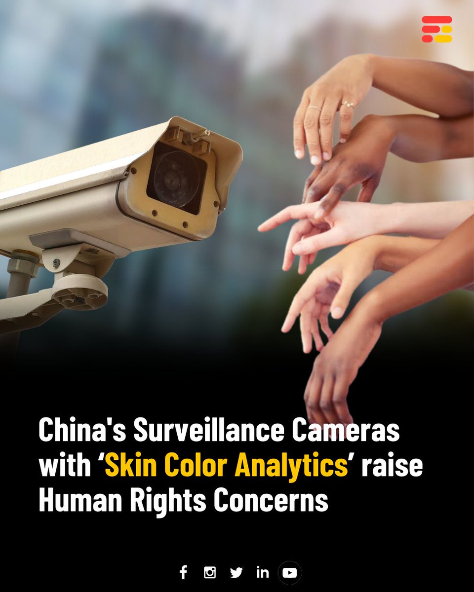 Chinese surveillance company selling cameras with 'skin colour analytics, raises serious racist concerns.

#feedmile #china
#chinese #colourrace #humanrace #skincolour #cctv
#surveillance #camera #skindetection