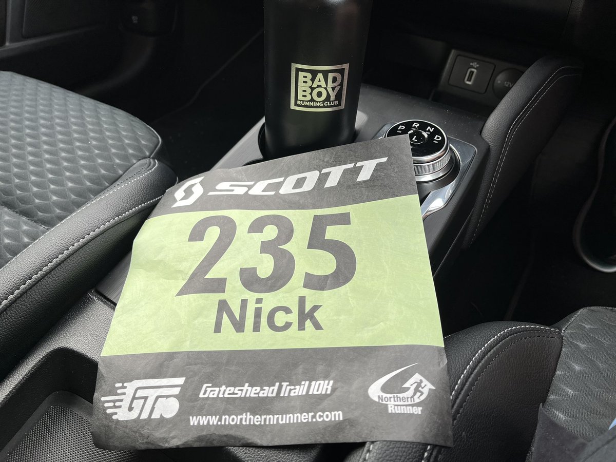 Well it’s the Gateshead Trail 10K this morning. Up early and number collected. Just identifying the bush to go pee behind before I head down to the event village to wait for the start. 

<a href="/gateshead10k/">Gateshead Trail 10k</a> <a href="/badboyrunning/">Bad Boy Running</a>