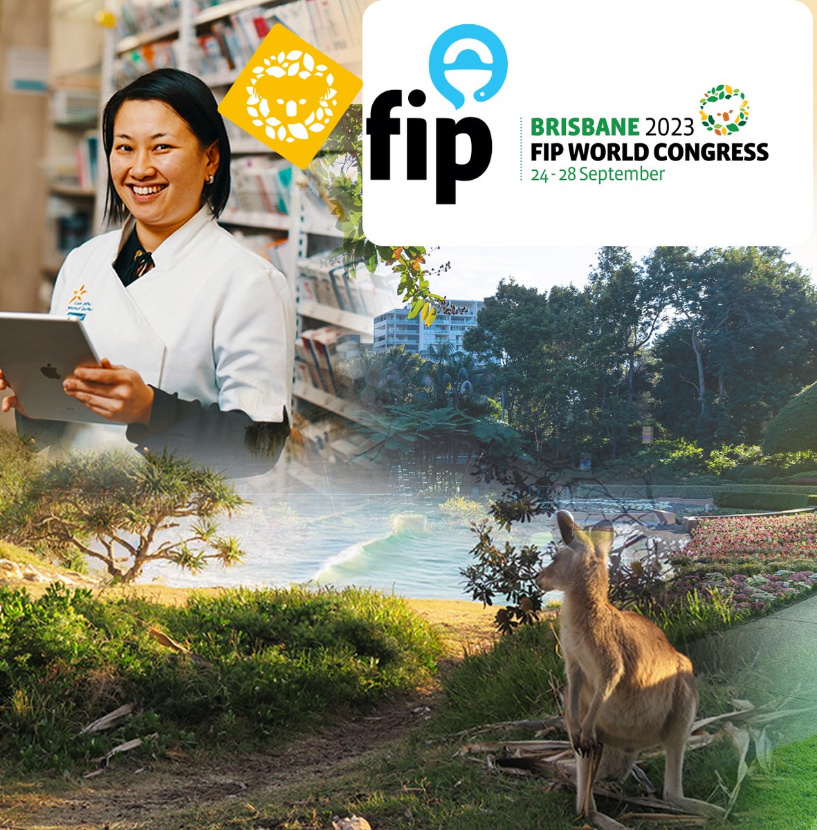 Join us in celebrating #InternationalYouthDay under the theme “Empowering youth with green skills for a sustainable world.” The 81st #FIPCongress aligns with this theme, embodying the idea of a sustainable future for #HealthCare. Register here: ow.ly/atYb50Pxnqc