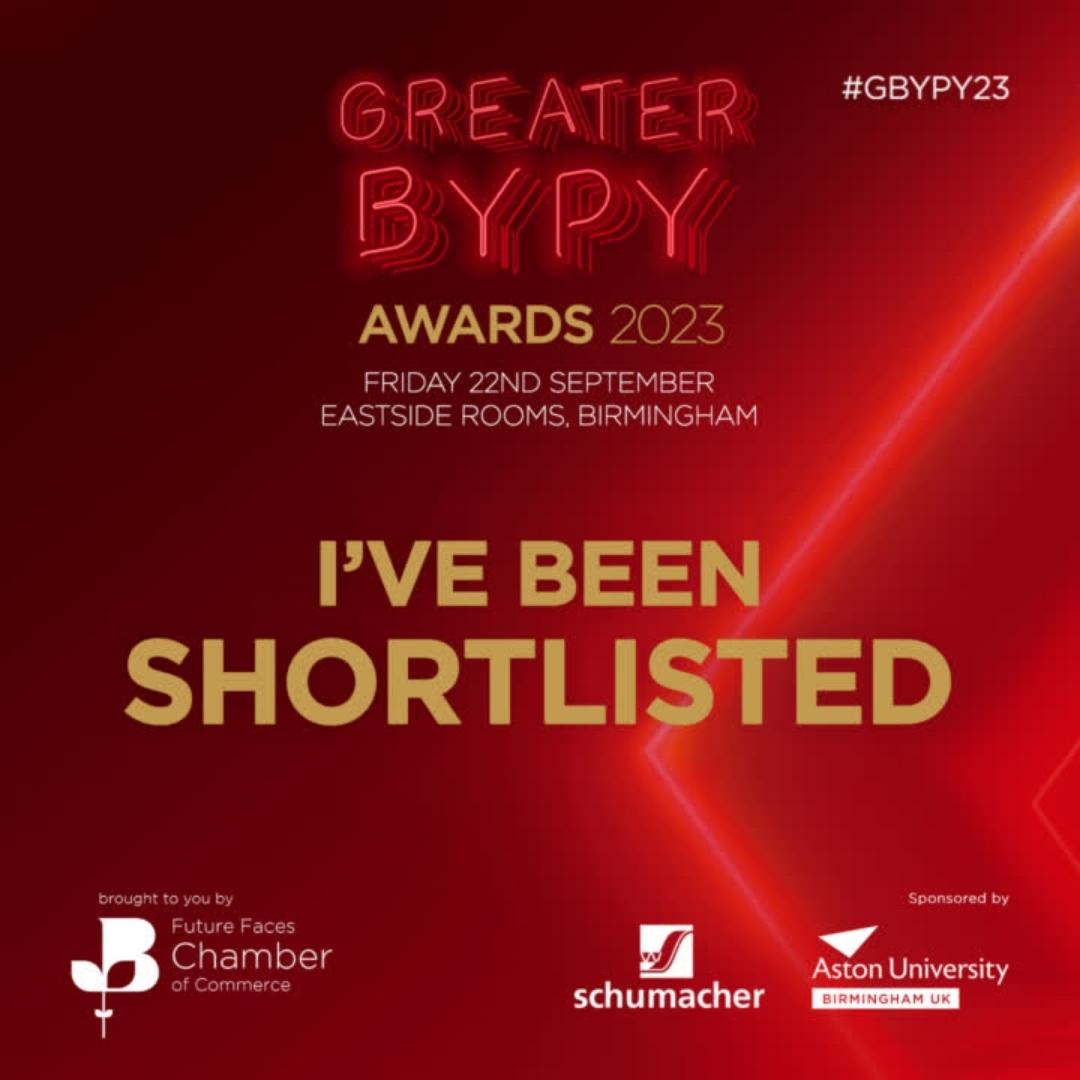 Our director has been shortlisted for #GBYPY23  in the category of Third Sector for our work at The Delicate Mind, we are grateful to all of those who shortlisted us and are looking forward to meeting our fellow nominees on the night!

x.com/ffchamber?lang…  👍😆
