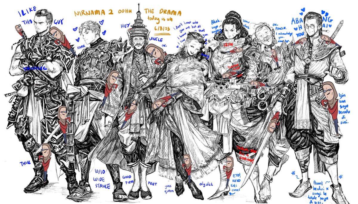 NenekHani's tweet photo. Added 3 more to the group photo https://t.co/TazlwrZi2B