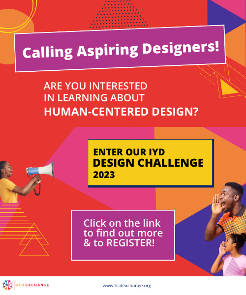 HcdXchange's tweet photo. 📢Calling all aspiring young #designers aged 18-29yrs interested in practicing #HCD to develop a #GlobalSouth #AYSRH idea! In honor of #IYD2023 today, we invite you to enter our first-ever Design Challenge! Entries close on August 20. Enter here: https://t.co/AYqFyPIiU4 https://t.co/l30gNC8TZS