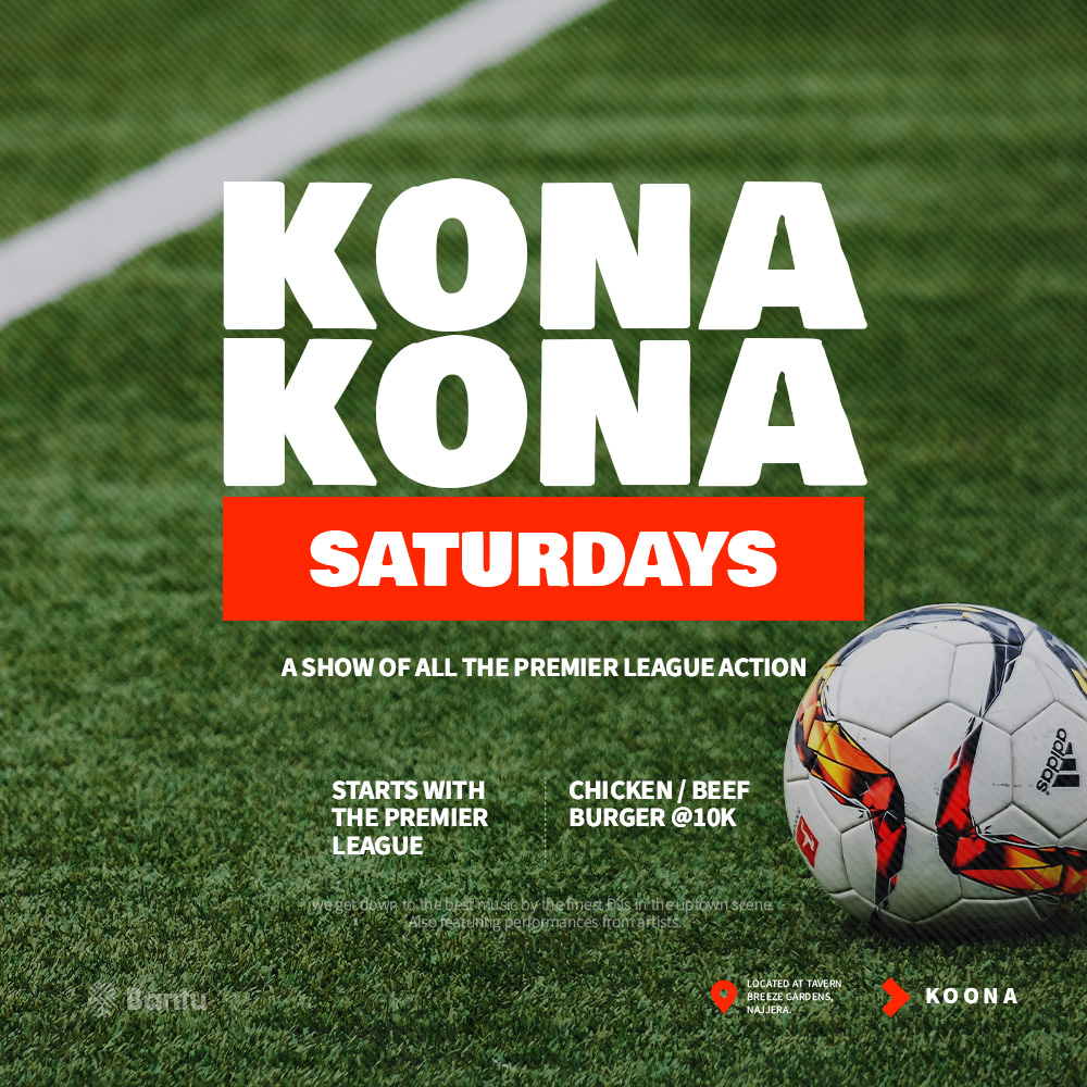 This weekend at the Koona!! ITS PREMIER LEAGUE TIME
