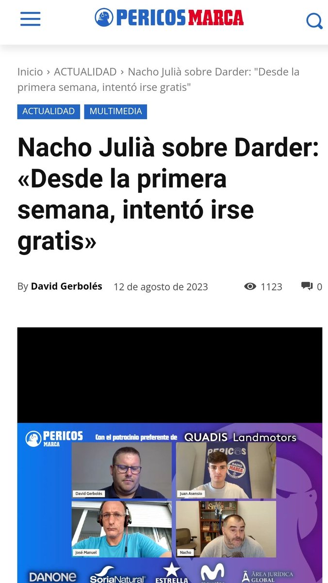 ridiculobarza's tweet photo. @SergiDarder un desgraciafo más. Vende humos. #rcde https://t.co/94wrbjgL3Z